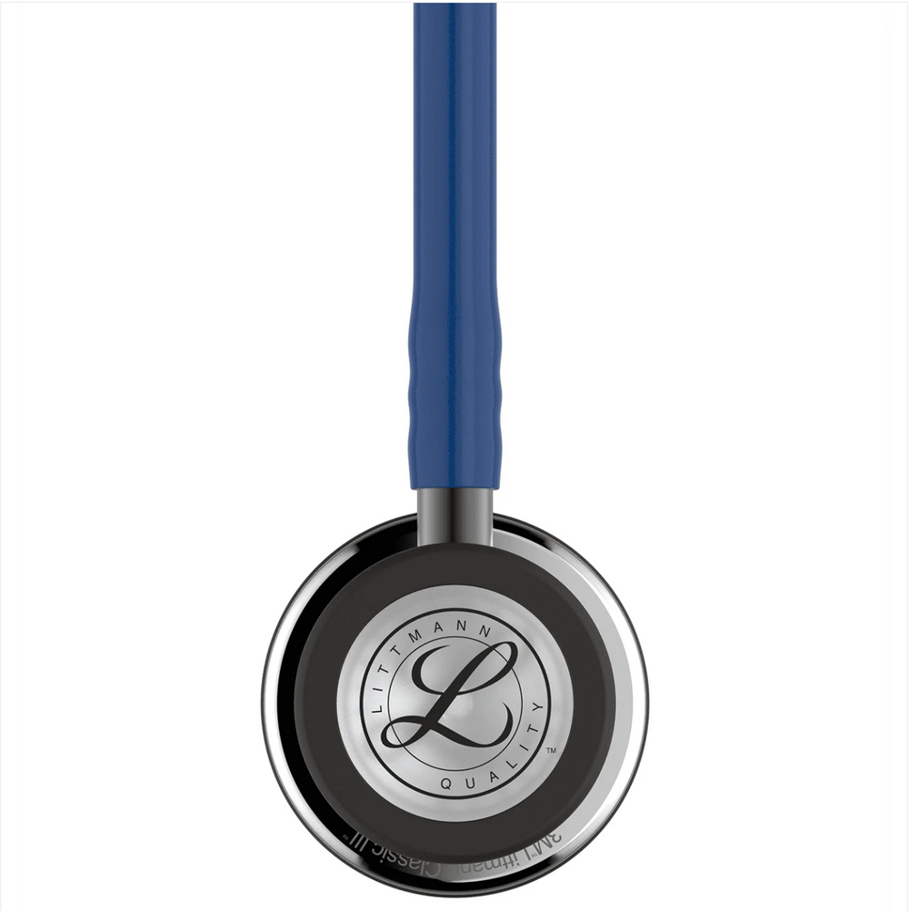 3M™ Littmann® Classic III™ Stethoscope - Navy blue tube & Mirror finish chest piece 5863