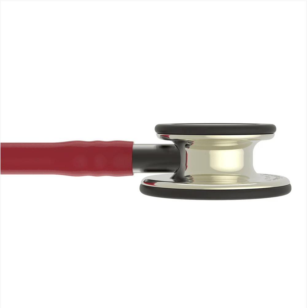3M™ Littmann® Classic III™ Stethoscope - Burgundy tube & Champagne finish chest piece 5864