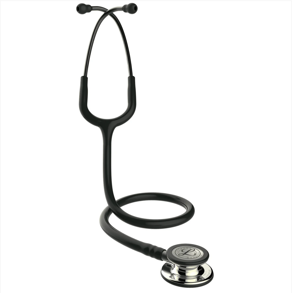 3M™ Littmann® Classic III™ Stethoscope - Black tube & Champagne finish chest piece 5861