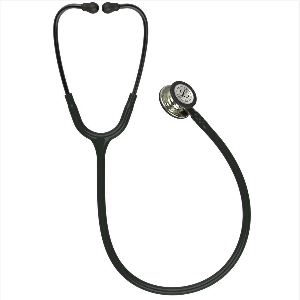 3M™ Littmann® Classic III™ Stethoscope - Black tube & Champagne finish chest piece 5861