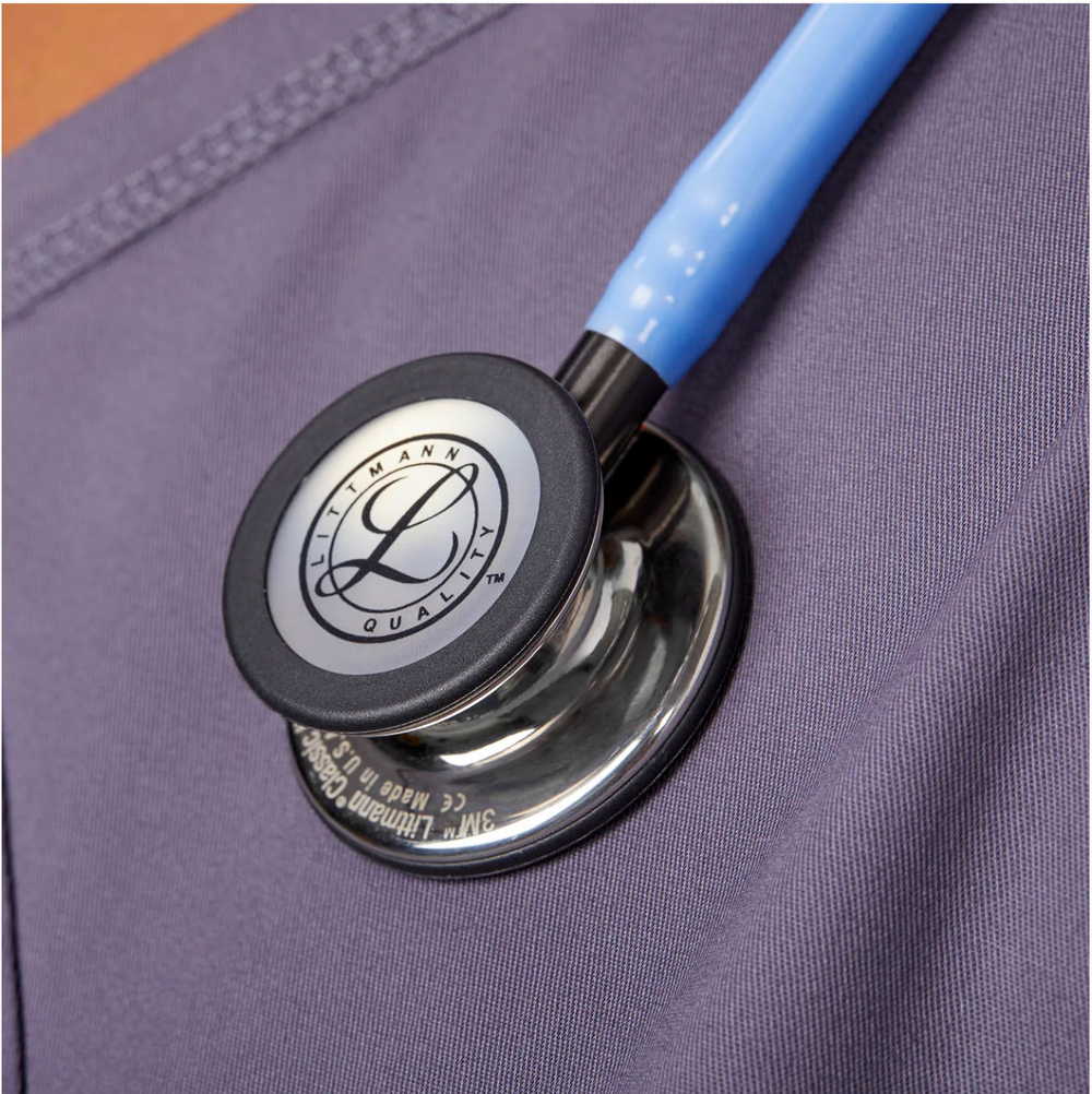 3M™ Littmann® Classic III™ Stethoscope - Ceil blue tube & Mirror finish chest piece 5959