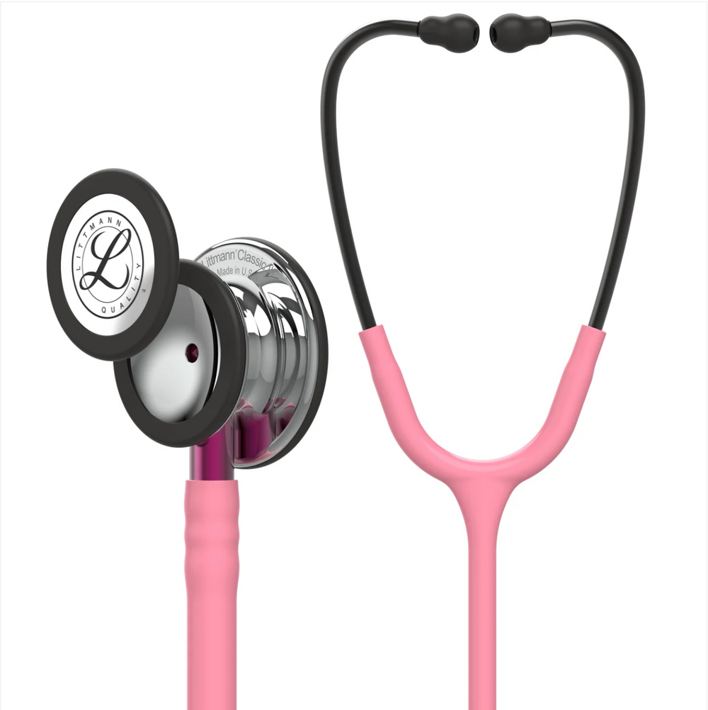 3M™ Littmann® Classic III™ Stethoscope - Pink tube & Mirror finish chest piece 5962