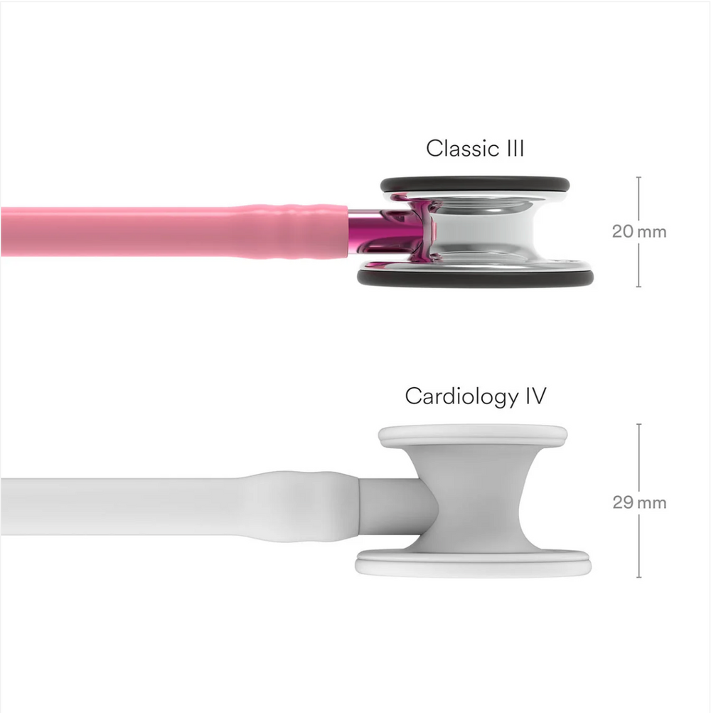 3M™ Littmann® Classic III™ Stethoscope - Pink tube & Mirror finish chest piece 5962