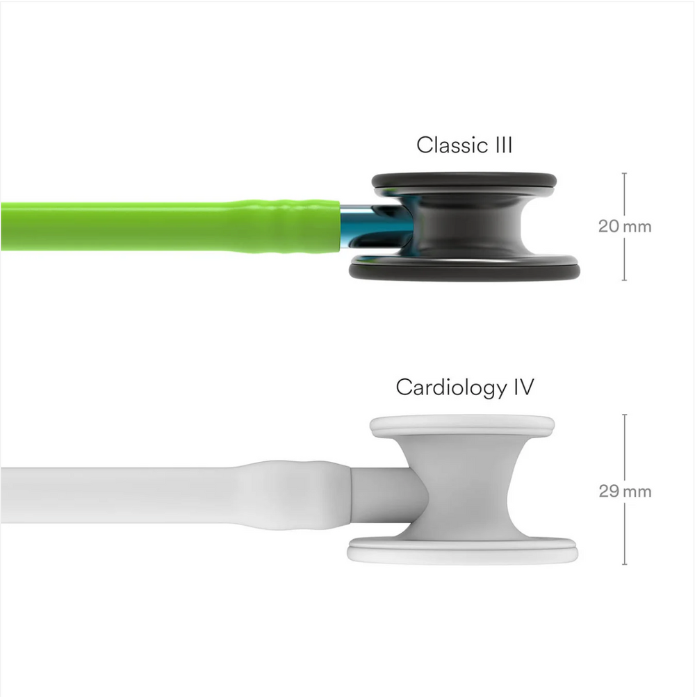 3M™ Littmann® Classic III™ Stethoscope - Lime green tube & Smoke black chest piece 5875