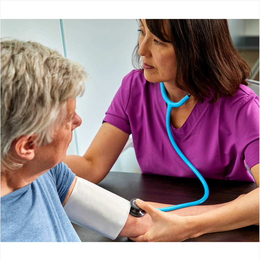 3M™ Littmann® Classic III™ Stethoscope - Turquoise tube & Smoke black chest piece 5872