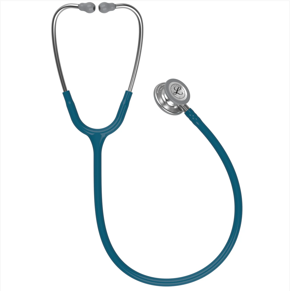 3M™ Littmann® Classic III™ Stethoscope - Caribbean blue tube & Silver chest piece 5623