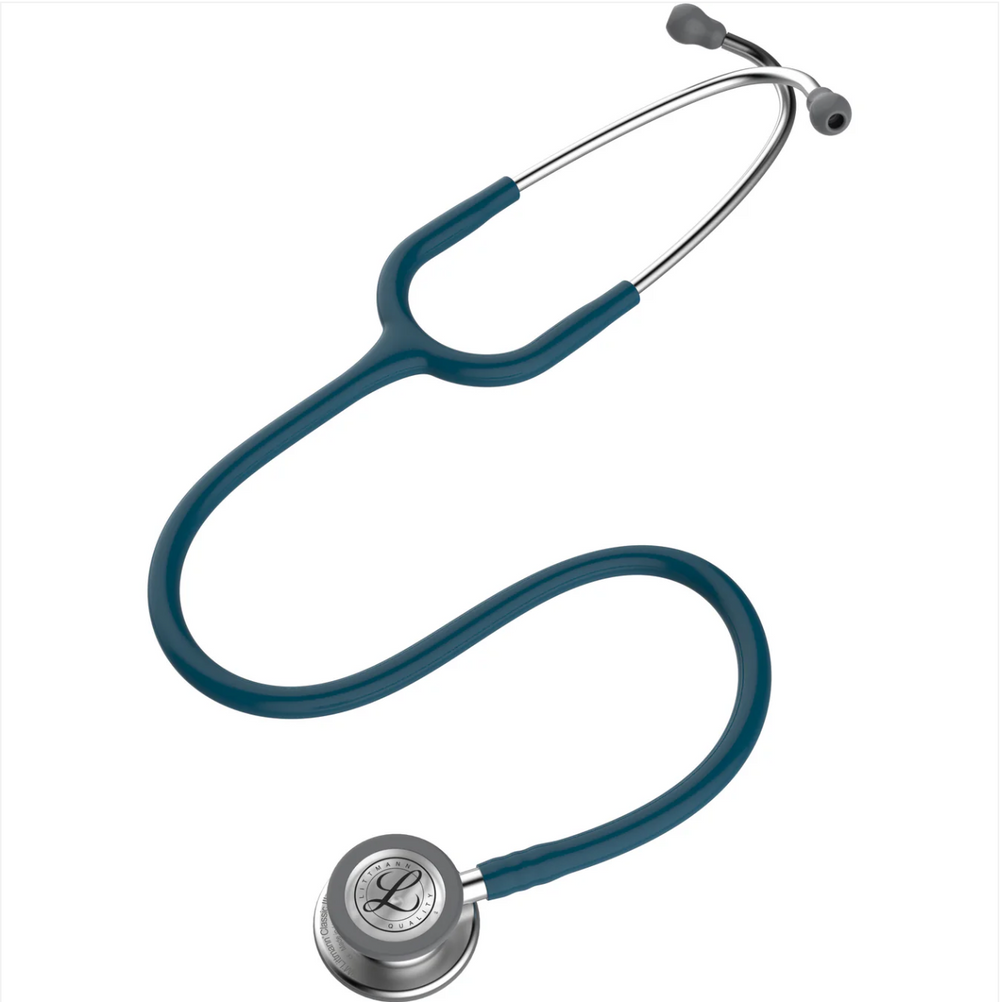 3M™ Littmann® Classic III™ Stethoscope - Caribbean blue tube & Silver chest piece 5623
