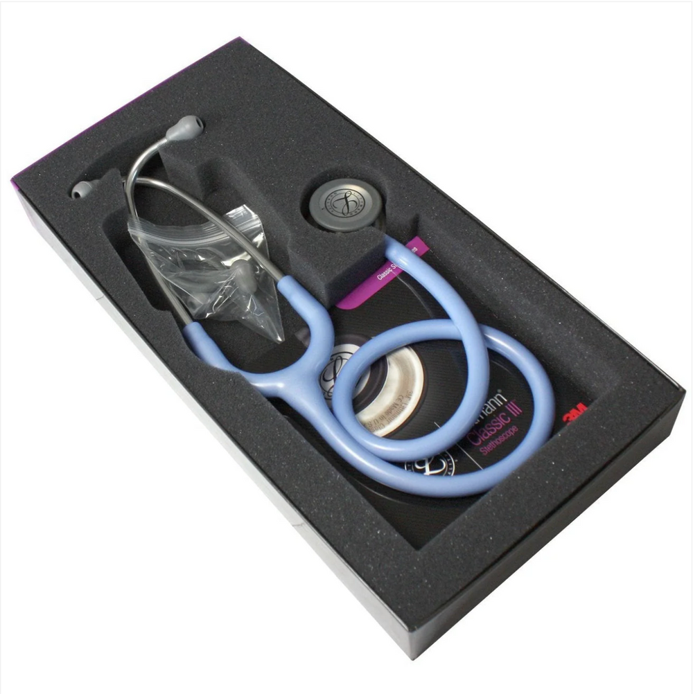 3M™ Littmann® Classic III™ Stethoscope - Ceil blue tube & Silver chest piece 5630