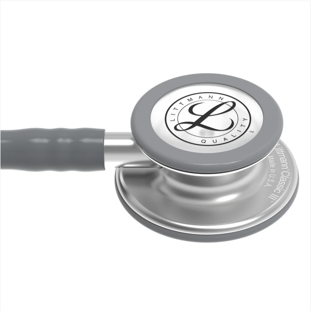 3M™ Littmann® Classic III™ Stethoscope - Gray tube & Silver chest piece 5621