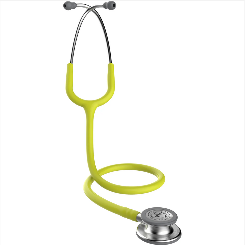 3M™ Littmann® Classic III™ Stethoscope - Lemon Lime tube & Silver chest piece 5839