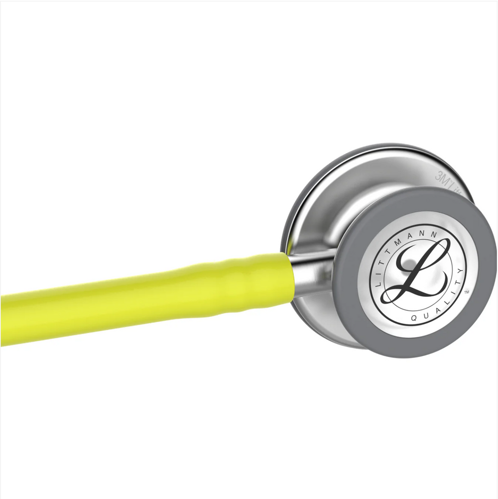3M™ Littmann® Classic III™ Stethoscope - Lemon Lime tube & Silver chest piece 5839
