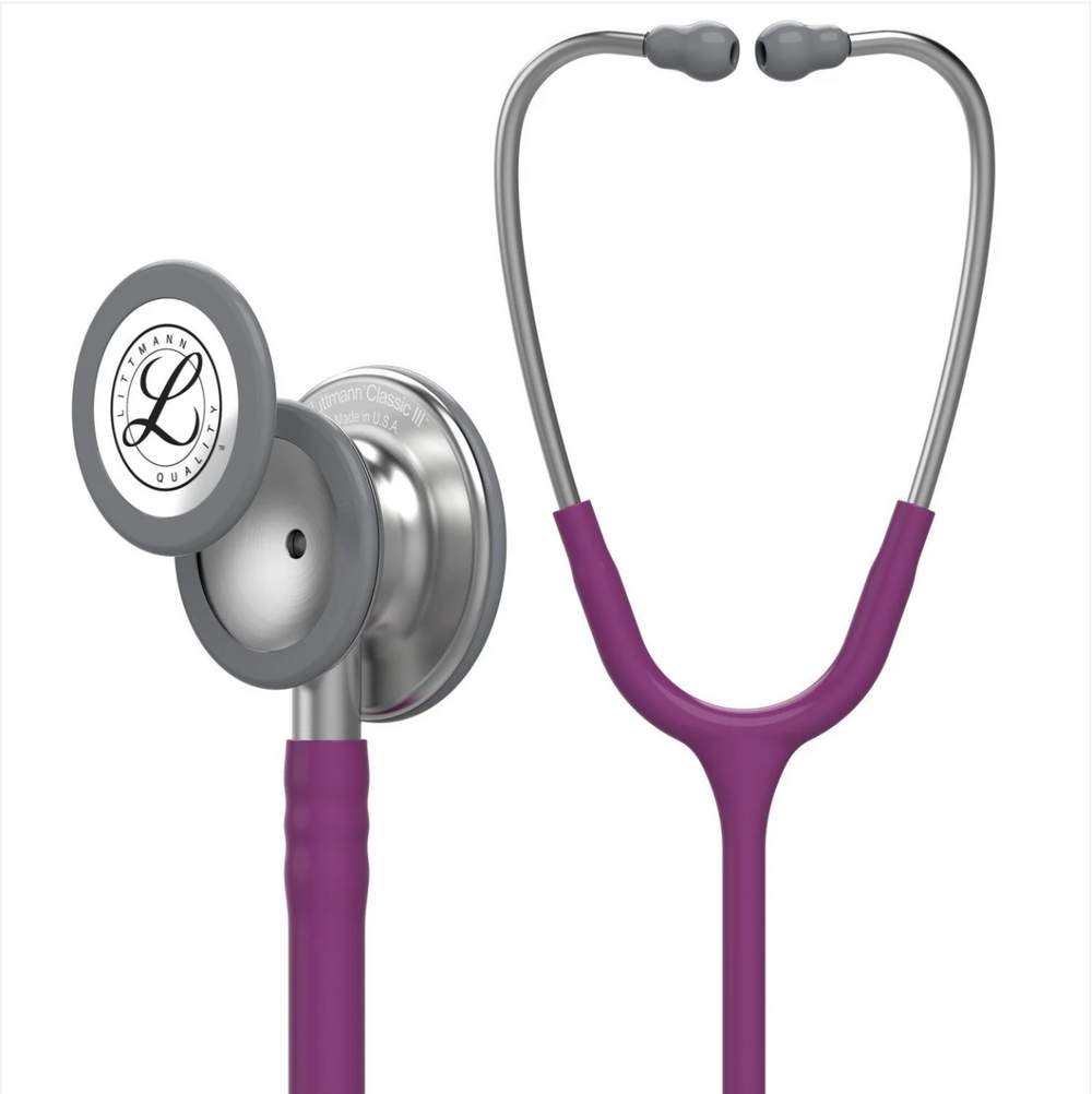 3M™ Littmann® Classic III™ Stethoscope - Plum tube & Silver chest piece 5831