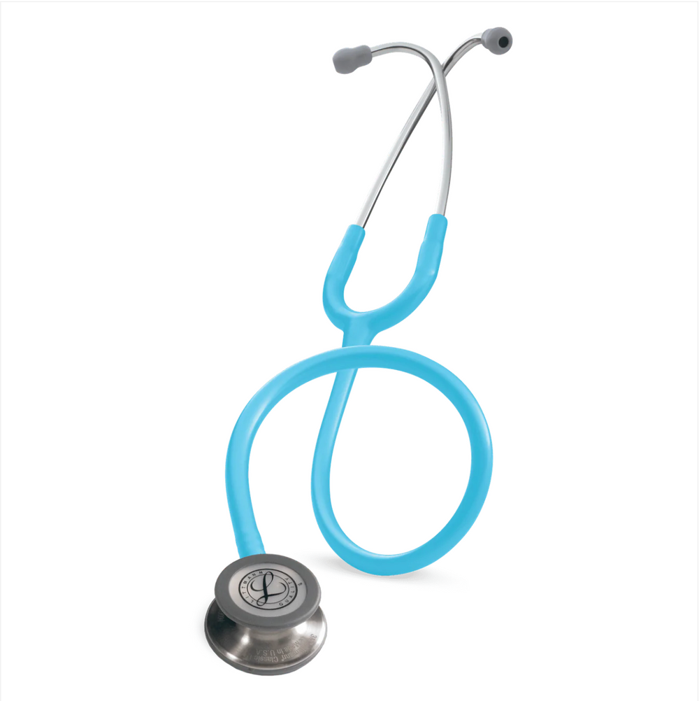 3M™ Littmann® Classic III™ Stethoscope - Turquoise tube & Silver chest piece 5835