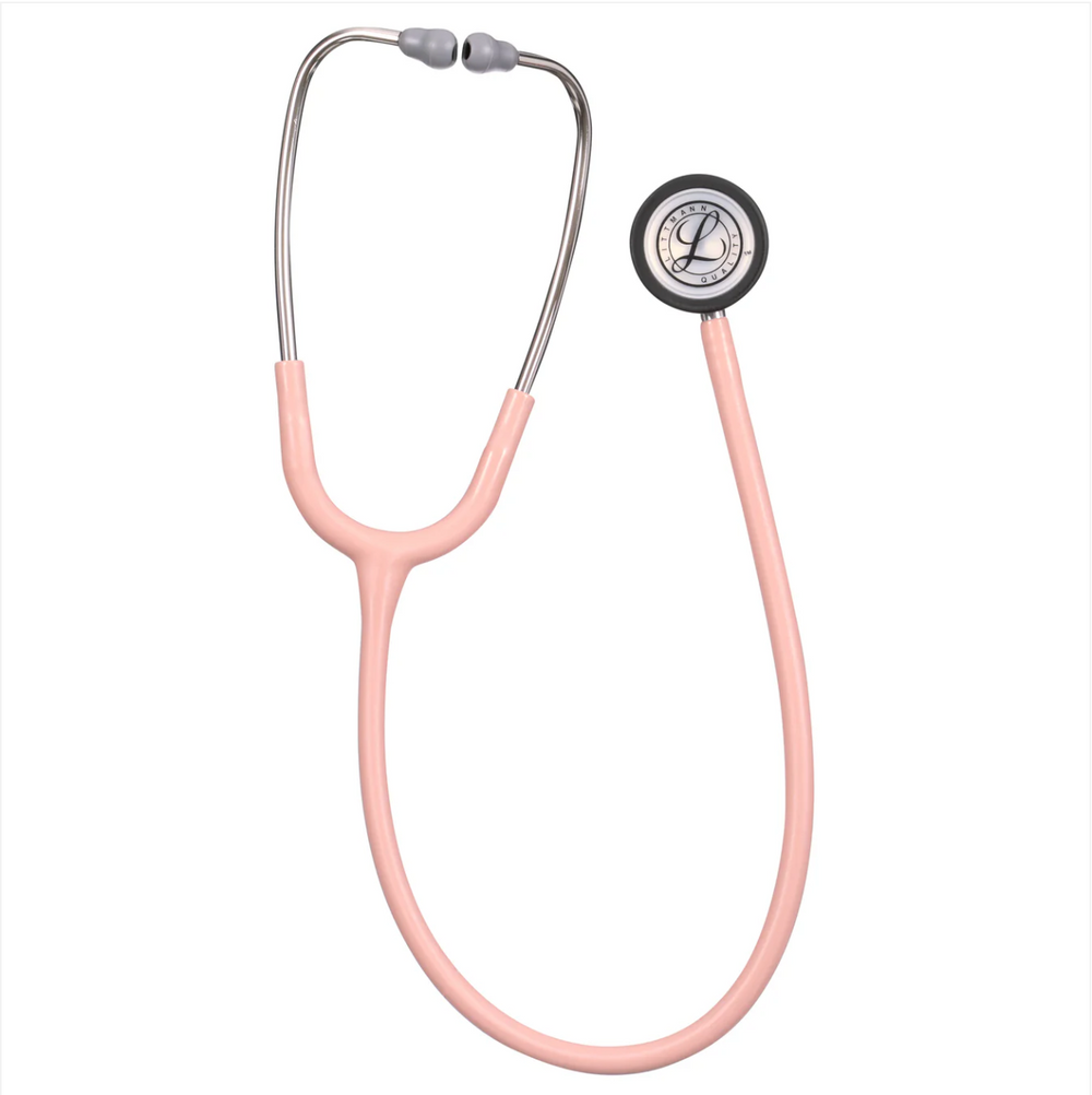 3M™ Littmann® Classic III™ Stethoscope - Champagne rose satin tube & Silver chest piece 5910C
