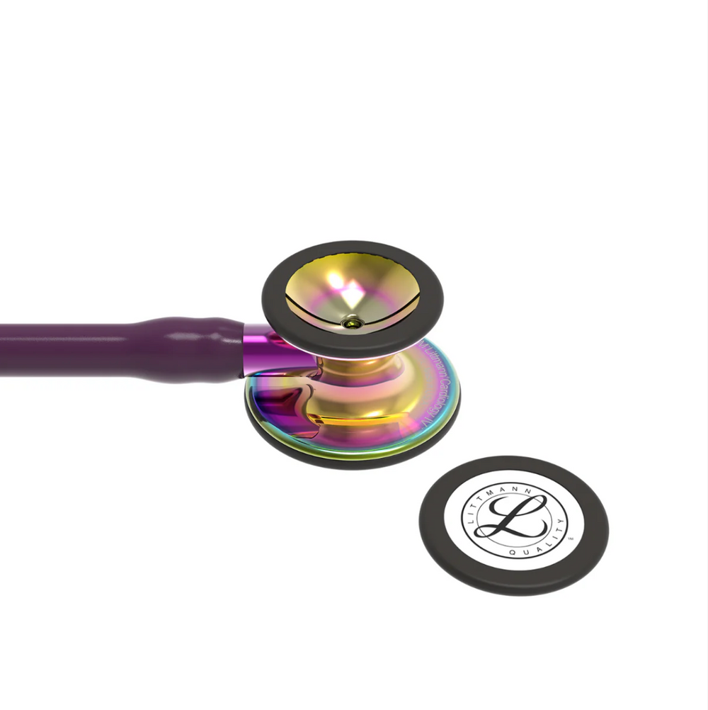 3M™ Littmann® Cardiology IV™ - Plum tube & Polished rainbow finish chest piece 6239