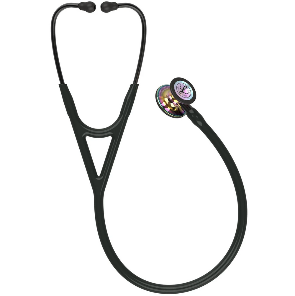 3M™ Littmann® Cardiology IV™ - Black tube & Polished rainbow finish chest piece 6240