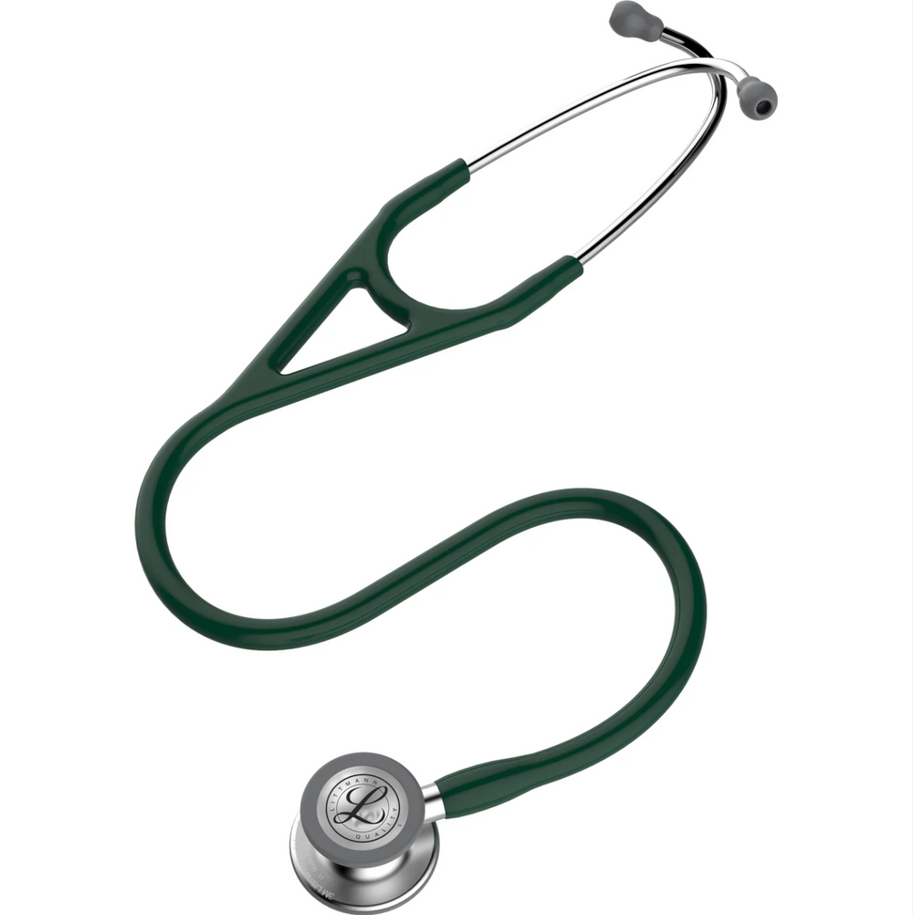 3M™ Littmann® Cardiology IV™ - Hunter green tube & Silver chest piece 6155