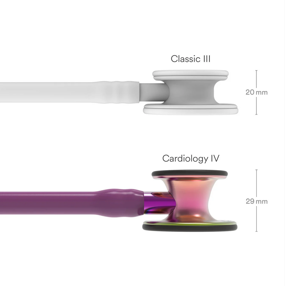3M™ Littmann® Cardiology IV™ - Plum tube & Rainbow finish chest piece 6205