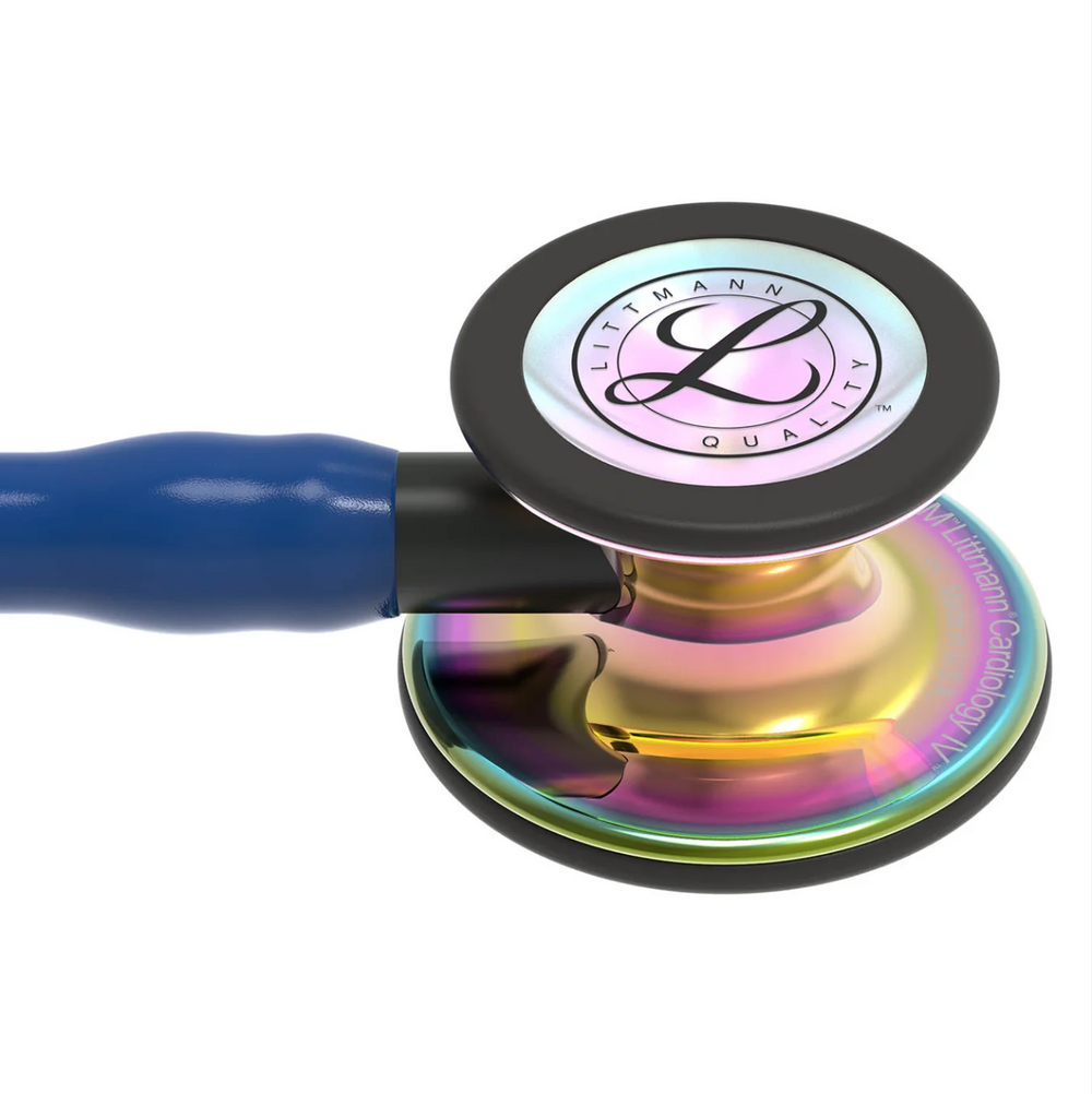3M™ Littmann® Cardiology IV™ - Navy Blue tube & Polished rainbow finish chest piece  6242