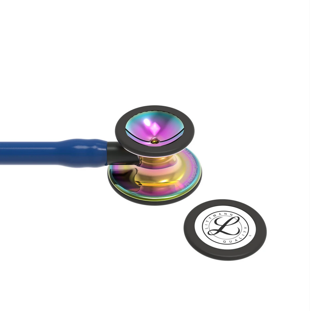 3M™ Littmann® Cardiology IV™ - Navy Blue tube & Polished rainbow finish chest piece  6242