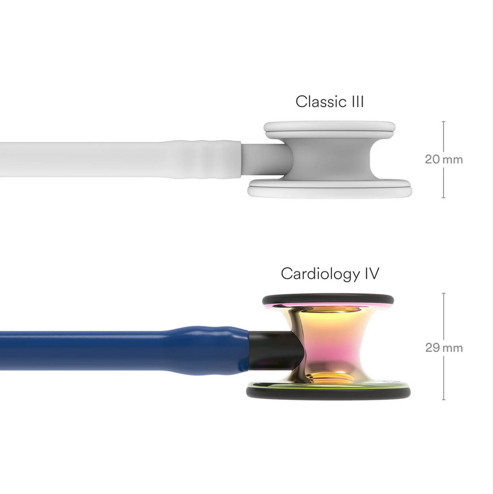 3M™ Littmann® Cardiology IV™ - Navy Blue tube & Polished rainbow finish chest piece  6242