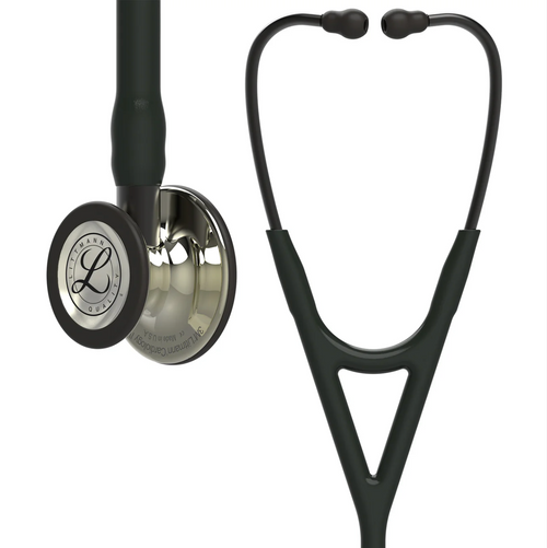 3M™ Littmann® Cardiology IV™ - Black tube &amp; Champagne finish chest piece finish 6179