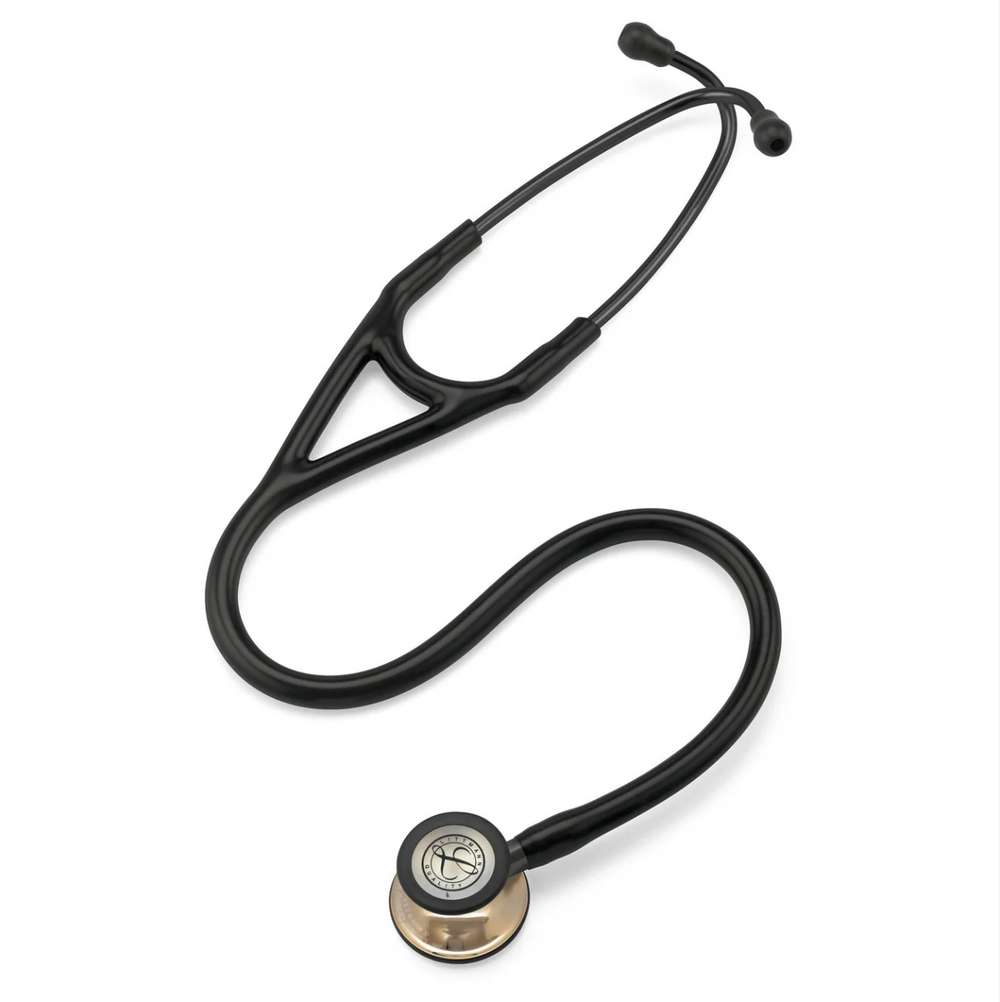3M™ Littmann® Cardiology IV™ - Black tube &amp; Champagne finish chest piece finish 6179