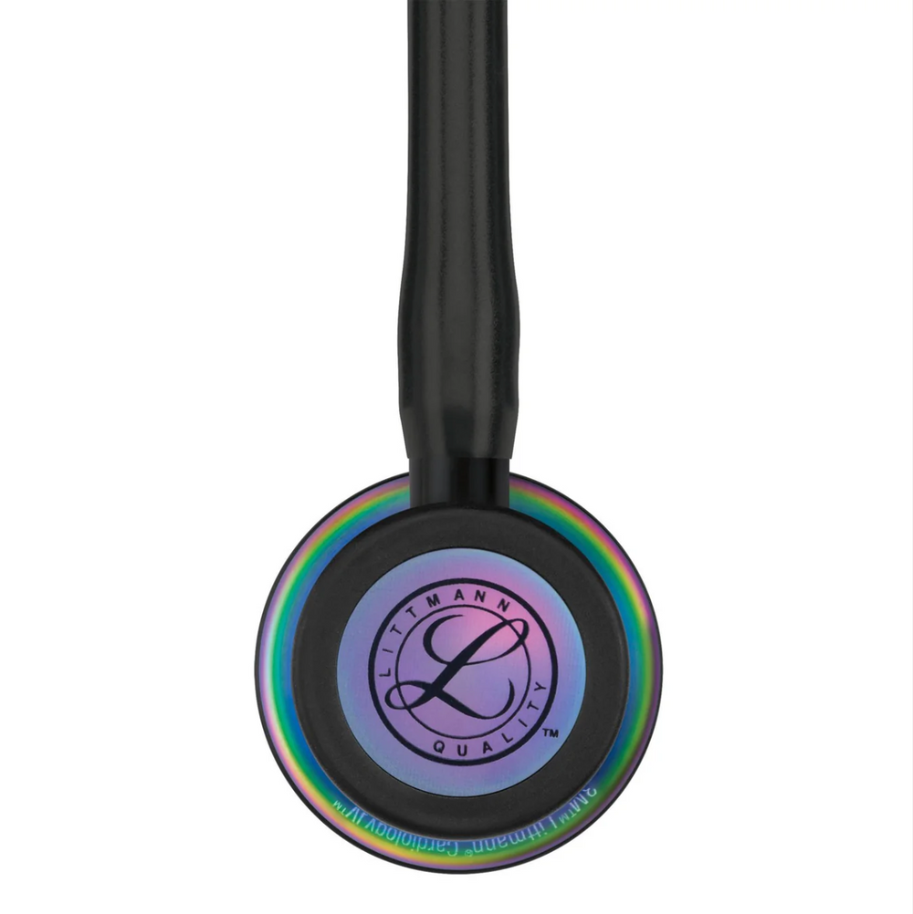 3M™ Littmann® Cardiology IV™ - Black tube & Rainbow finish chest piece 6165