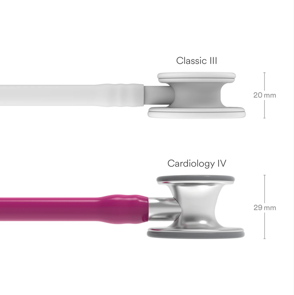3M™ Littmann® Cardiology IV™ - Raspberry tube & Silver chest piece 6158