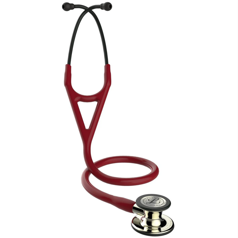 3M™ Littmann® Cardiology IV™ - Burgundy tube & Champagne finish chest piece 6176