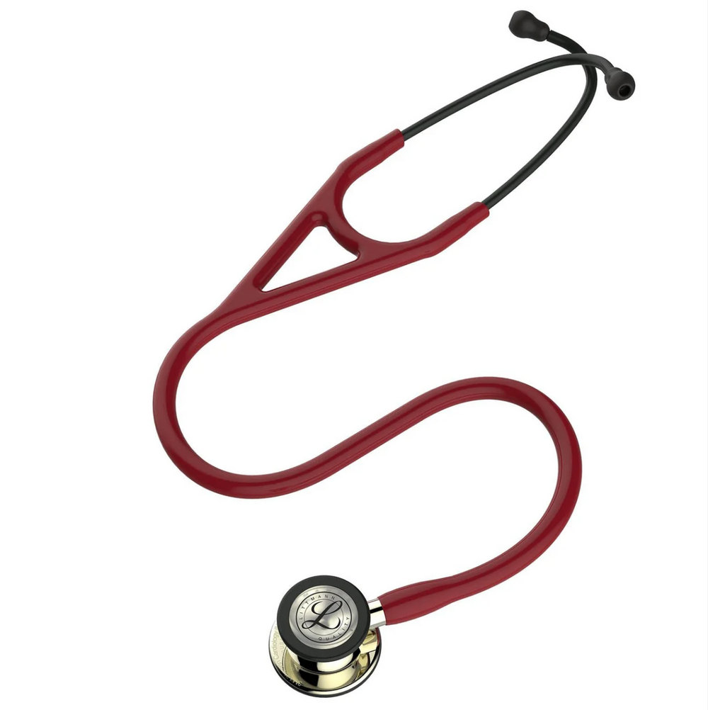 3M™ Littmann® Cardiology IV™ - Burgundy tube & Champagne finish chest piece 6176