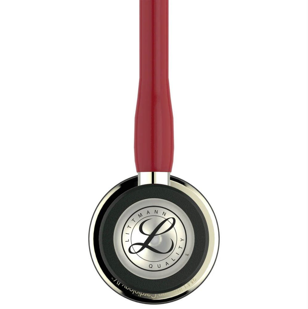 3M™ Littmann® Cardiology IV™ - Burgundy tube & Champagne finish chest piece 6176