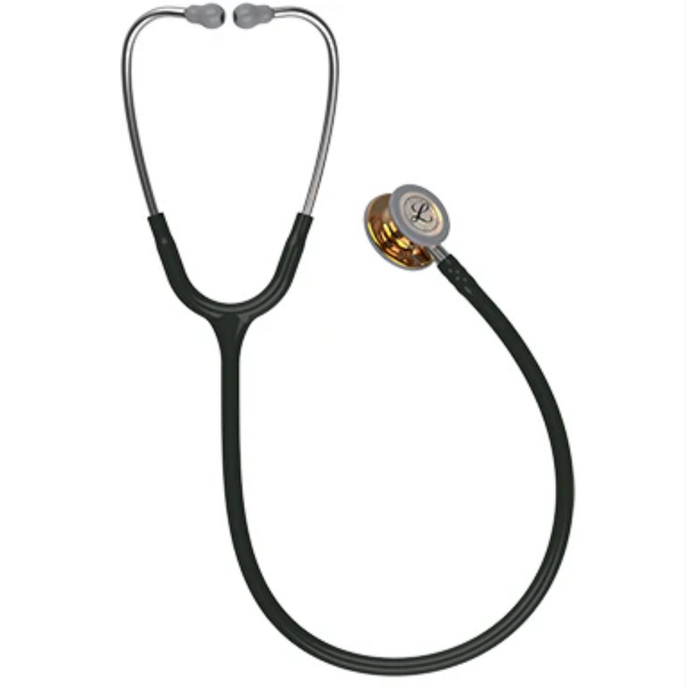 3M™ Littmann® Classic III™ Stethoscope - Black tube &  High polished copper finish chest piece "Limited Edition"  5646