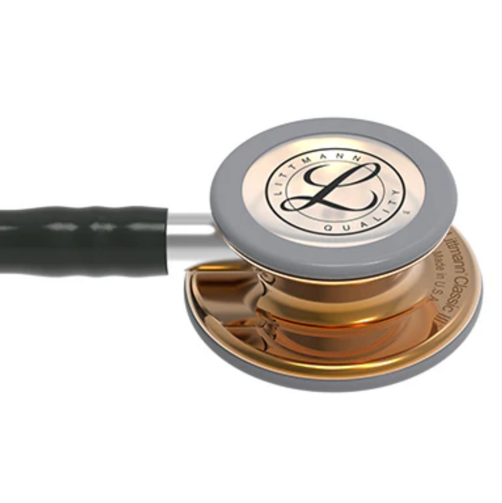 3M™ Littmann® Classic III™ Stethoscope - Black tube &  High polished copper finish chest piece "Limited Edition"  5646