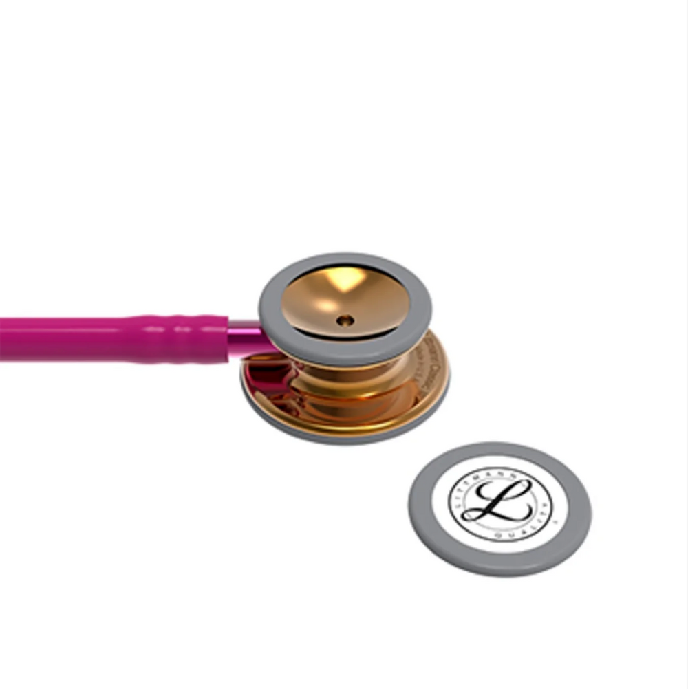 3M™ Littmann® Classic III™ Stethoscope - Raspberry tube &amp; High polished copper finish chest piece "Limited Edition" 5647