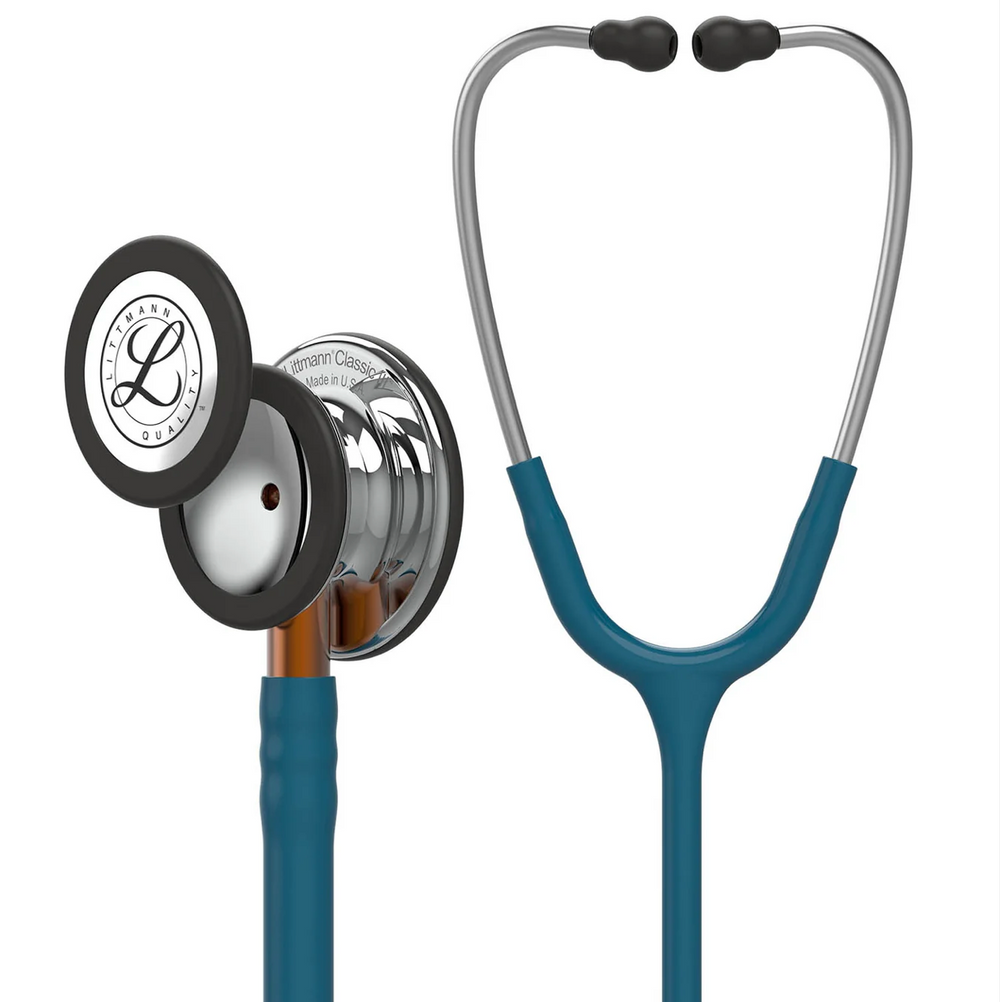 3M™ Littmann® Classic III™ Stethoscope - Caribbean blue tube & Mirror finish chest piece "Limited Edition"  5874