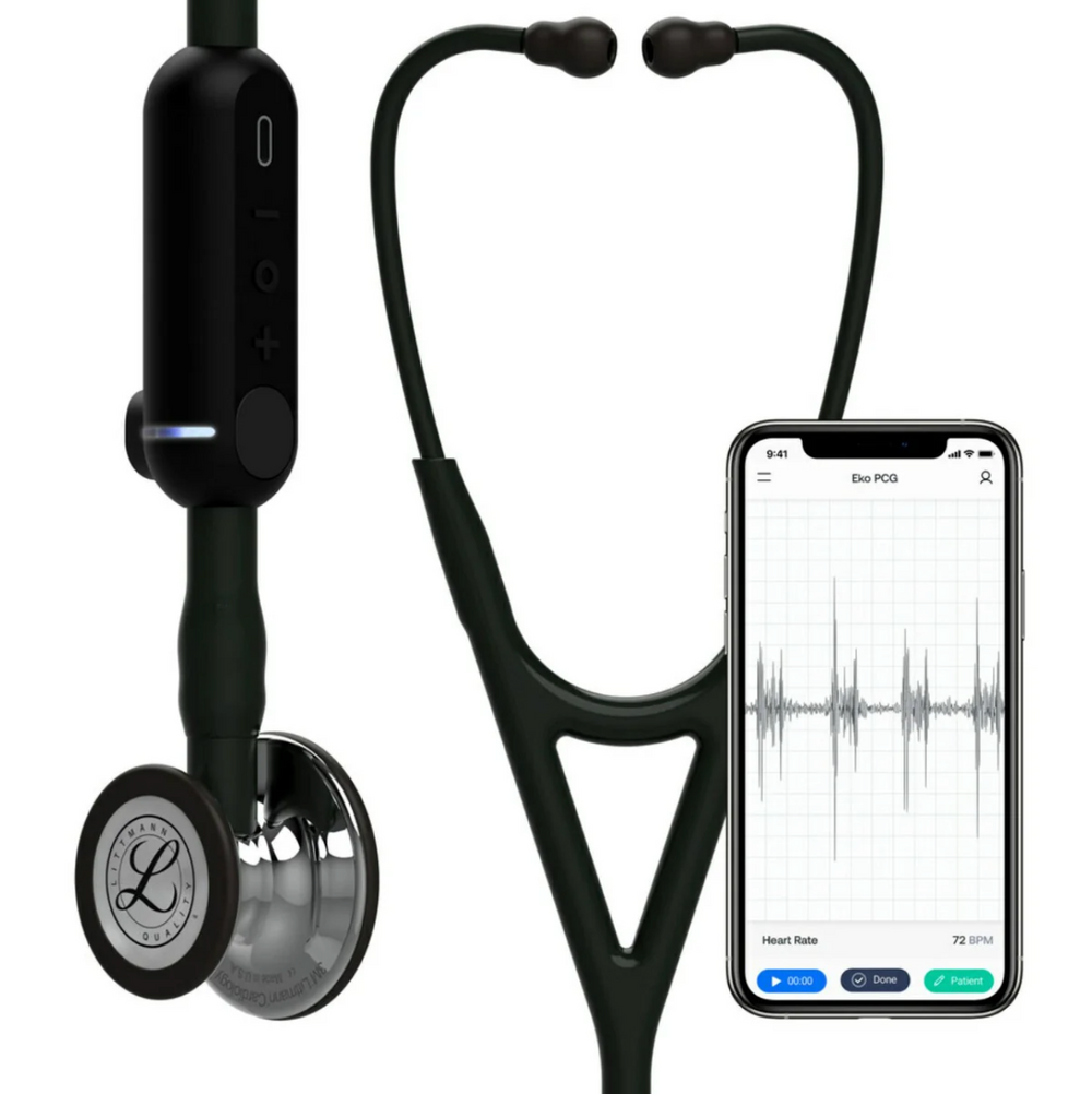 3M™ Littmann® CORE Digital - Black tube & Mirror chest piece 8890