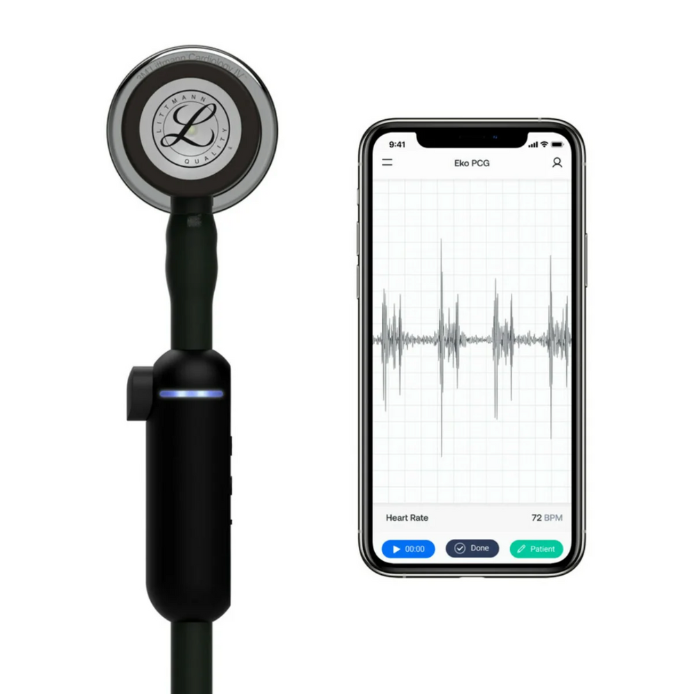 3M™ Littmann® CORE Digital - Black tube & Mirror chest piece 8890