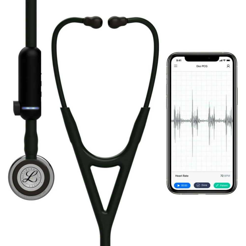 3M™ Littmann® CORE Digital - Black tube & Mirror chest piece 8890