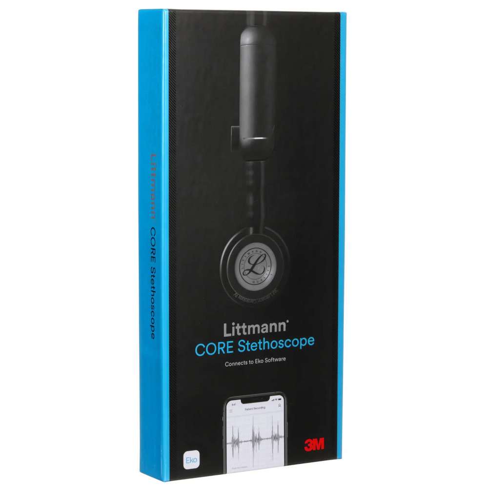 3M™ Littmann® CORE Digital - Black tube & Matte black chest piece 8480