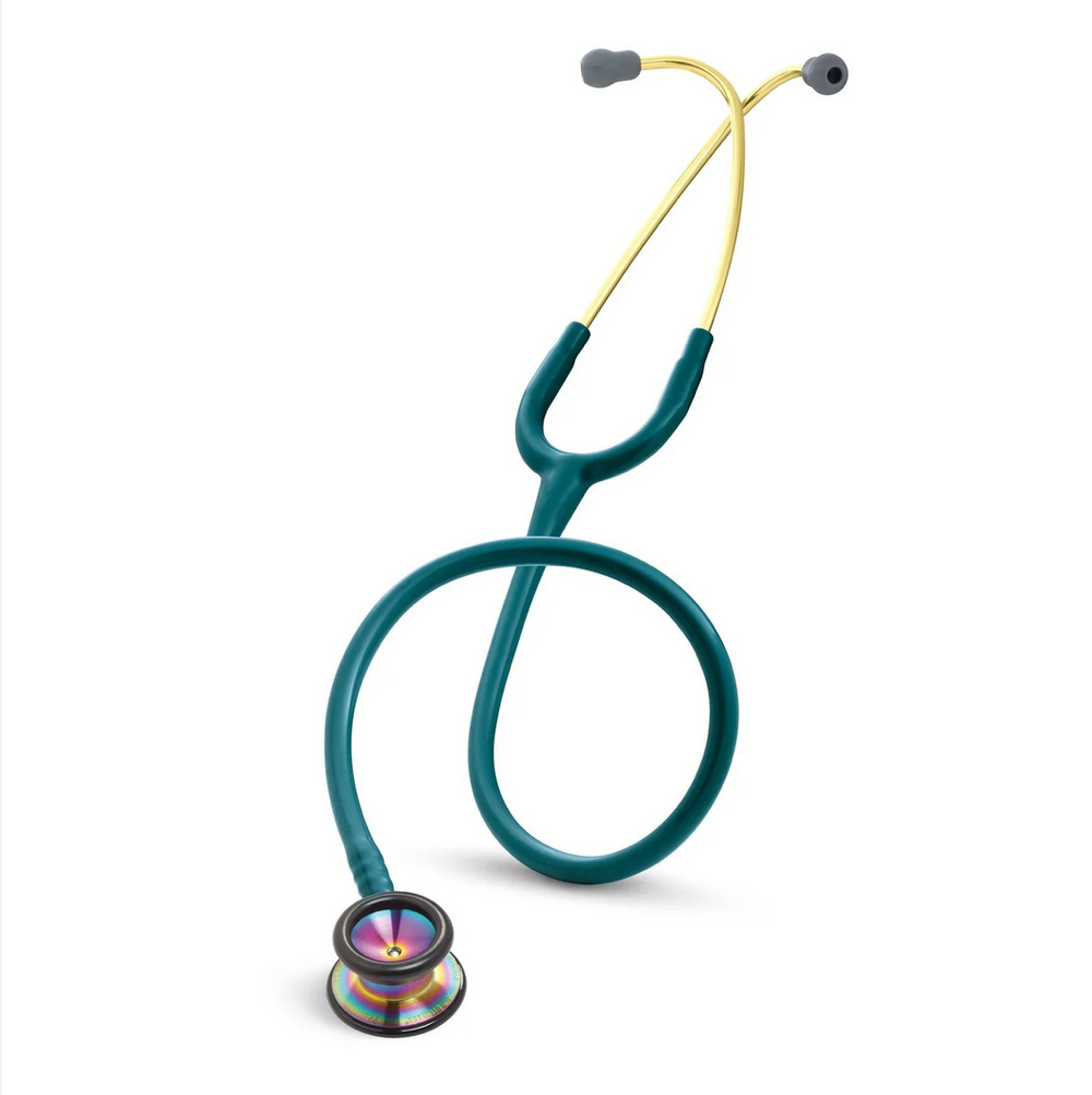 3M™ Littmann® Classic II Pediatric - Caribbean blue tube & Rainbow finish chest piece 2153