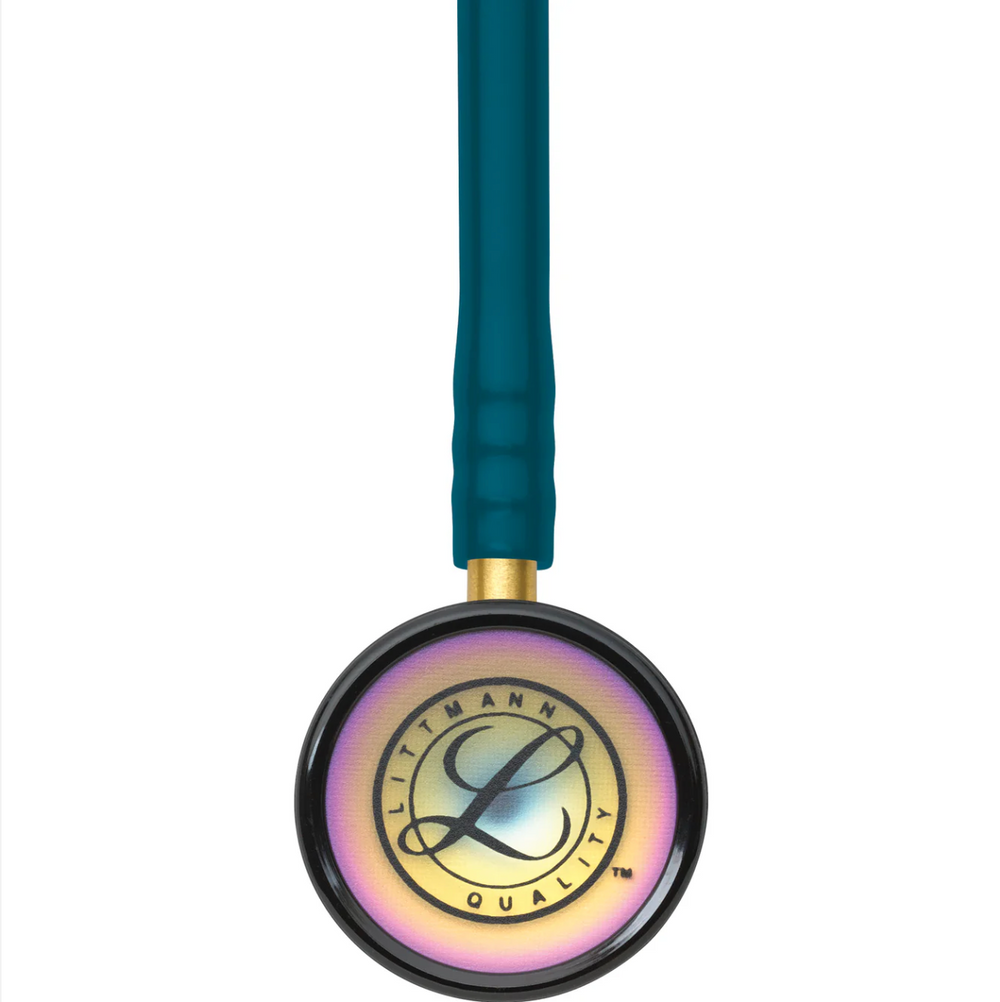 3M™ Littmann® Classic II Pediatric - Caribbean blue tube & Rainbow finish chest piece 2153