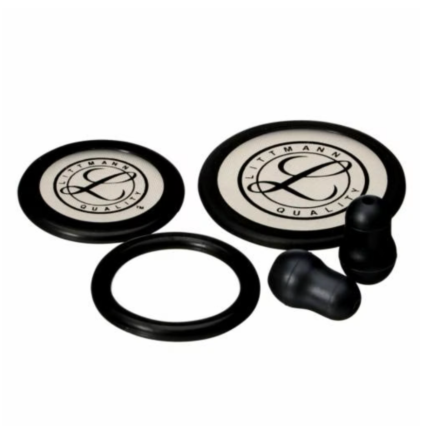 3M™ Littmann® Classic III/Cardiology IV/CORE Digital Stethoscopes Spare Parts Kit - Black