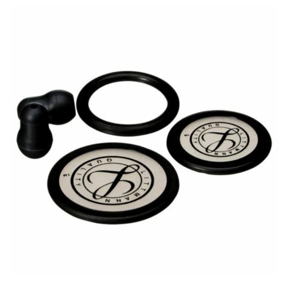 3M™ Littmann® Classic III/Cardiology IV/CORE Digital Stethoscopes Spare Parts Kit - Black