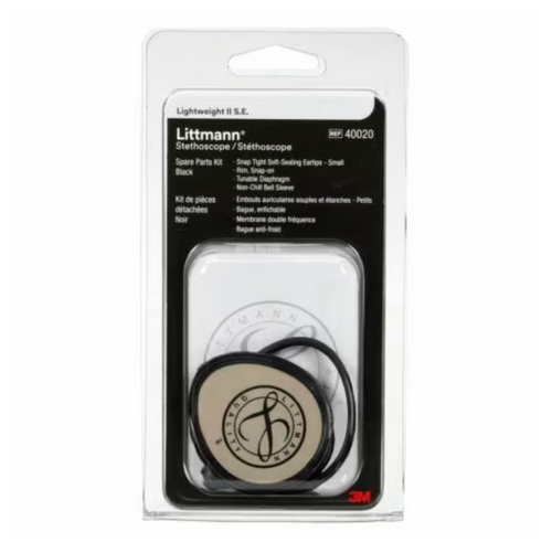 3M™ Littmann® Lightweight II S.E. Spare Parts Kit - Black