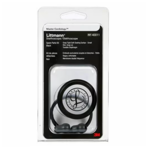 3M™ Littmann® Master Cardiology Stethoscope Spare Parts Kit - Black
