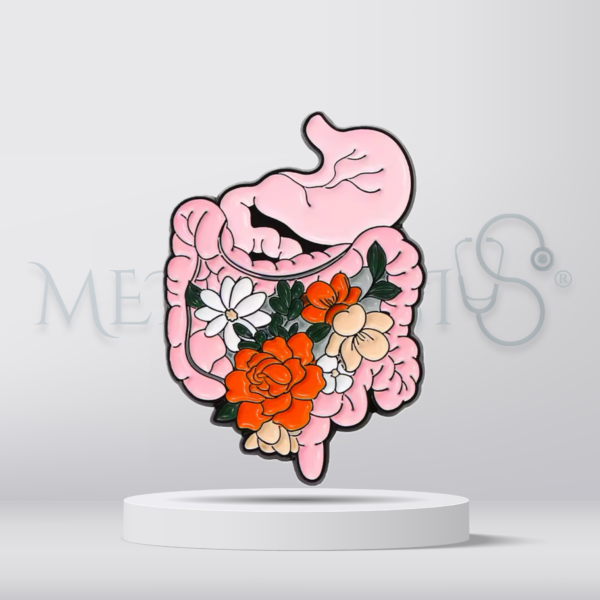 Flowered GIT - Brooch