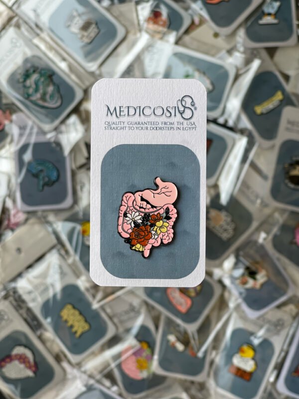 Flowered GIT - Brooch